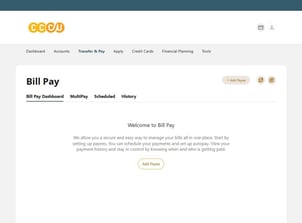 Bill Pay Screenshot