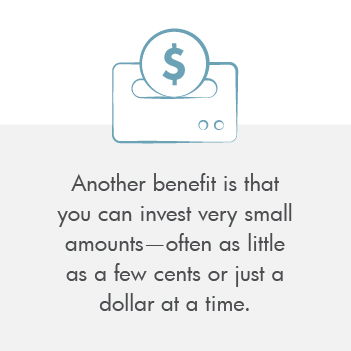 Investing apps offer a variety of benefits, including only investing small amounts of money which can pay off big over time.