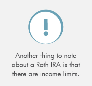Unlike traditional IRAs, Roth IRAs do not have income limits.